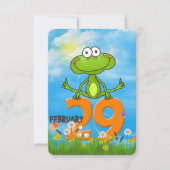 Geburtstagsfeier Einladung (Vorderseite)