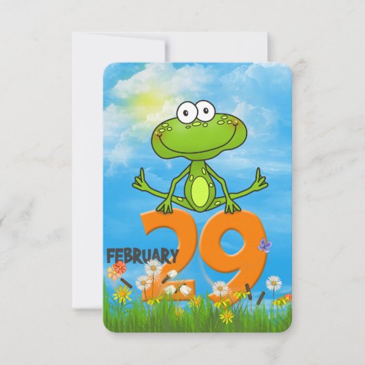 Geburtstagsfeier Einladung (Vorderseite)