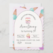 Geburtstagsfeier Einladung (Vorderseite)