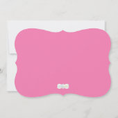 Geburtstagsfeier Einladung (Rückseite)