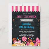 Geburtstagsfeier Einladung (Vorderseite)