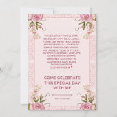 Geburtstagsfeier Einladung (Rückseite)