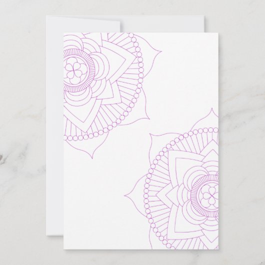 Geburtstagsfeier Einladung (Rückseite)