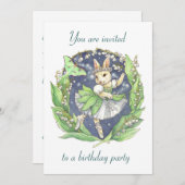 Geburtstagsfeier Einladung (Vorne/Hinten)