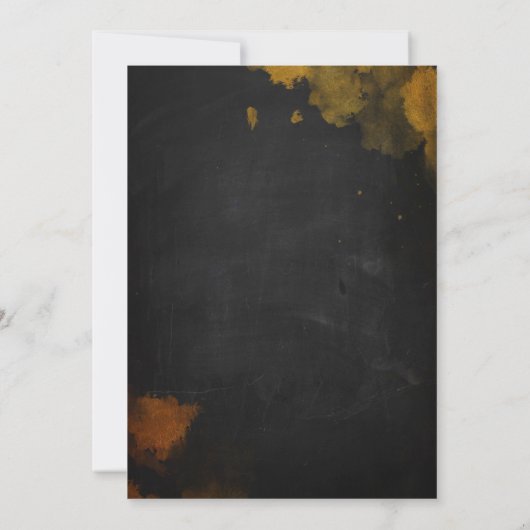 Geburtstagsfeier Einladung (Rückseite)