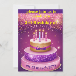 Geburtstagsfeier Einladung