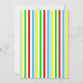 Geburtstagsfeier Einladung (Rückseite)