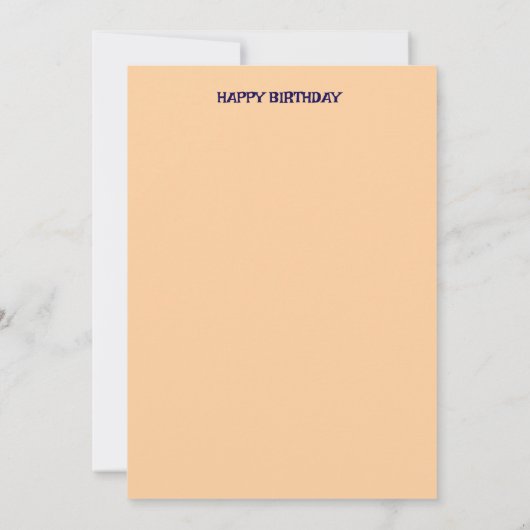 Geburtstagsfeier Einladung (Rückseite)