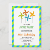 Geburtstagsfeier Einladung (Vorderseite)