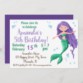 Geburtstagsfeier Einladung (Vorne/Hinten)