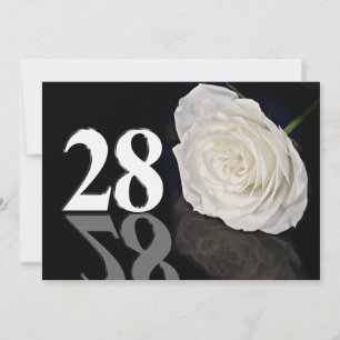 Geburtstagsfeier Einladung 28 Jahre alt