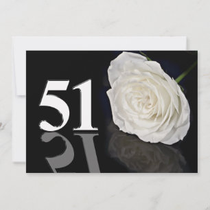 Geburtstagsfeier Einladung 51 Jahre alt