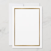 Geburtstagsfeier Einladung Frau, großartig Gatsby, (Rückseite)