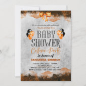 Geburtstagsfeier Einladung mit Fledermäusen (Vorderseite)