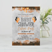 Geburtstagsfeier Einladung mit Fledermäusen (Stehend Vorderseite)