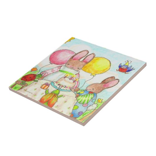 Geburtstagsfeier Fliese (Seite)