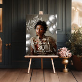 Geburtstagsfeier Foto willkommen Poster