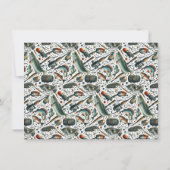 Geburtstagsfeier für das Party Fisherman Einladung (Rückseite)