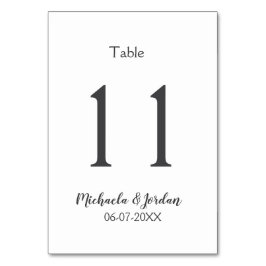 Geburtstagsfeier für Hochzeiten Tischnummer