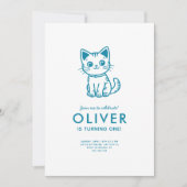 Geburtstagsfeier für Kleinkinder mit Farbtupfern Einladung (Vorderseite)