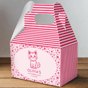 Geburtstagsfeier für Mädchen mit individuellem Far Geschenkschachtel