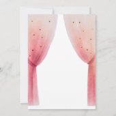 Geburtstagsfeier für Tanz & Twirl Einladung (Rückseite)