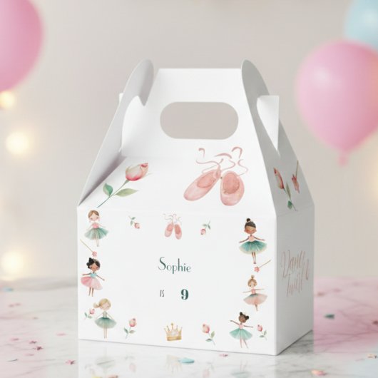 Geburtstagsfeier für Tanz & Twirl Geschenkschachtel