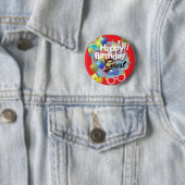 Geburtstagsfeier-Geschenk für Kinder Button (Beispiel)