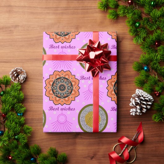 Geburtstagsfeier Geschenkpapier (Feiertagsgeschenk)