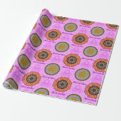 Geburtstagsfeier Geschenkpapier (Ungerollt)