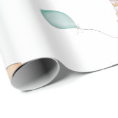Geburtstagsfeier Geschenkpapier (Rolleneckpunkt)