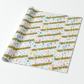 Geburtstagsfeier Geschenkpapier (Ungerollt)