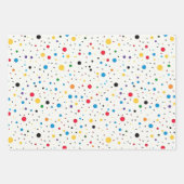 Geburtstagsfeier Geschenkpapier Set (Vorderseite 3)