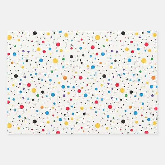 Geburtstagsfeier Geschenkpapier Set (Vorderseite 3)