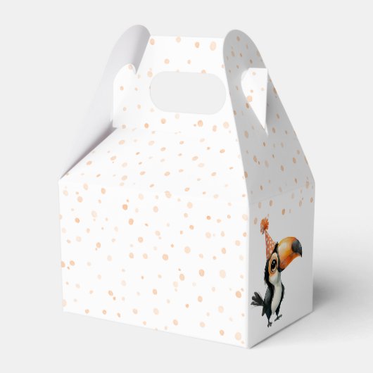 Geburtstagsfeier Geschenkschachtel (Rückseite)