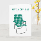 Geburtstagsfeier im Retro-Rasen Geburtstag Karte (Gelbe Blume)