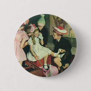 Geburtstagsfeier im Vintage-Stil, Schwanz an den E Button