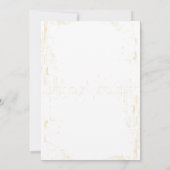 Geburtstagsfeier - jedes Alter Einladung (Rückseite)