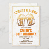 Geburtstagsfeier - jedes Alter Einladung (Vorne/Hinten)