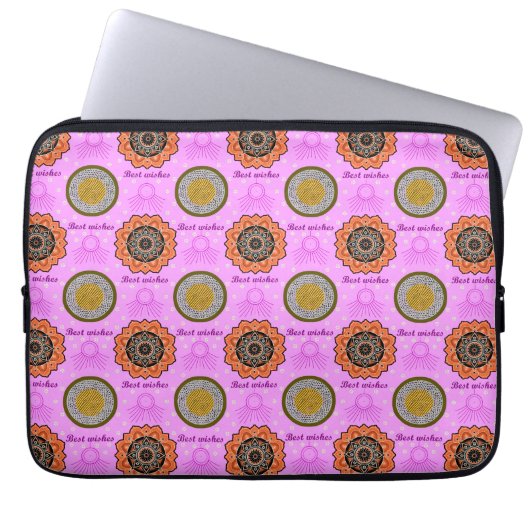 Geburtstagsfeier Laptopschutzhülle (Vorderseite)