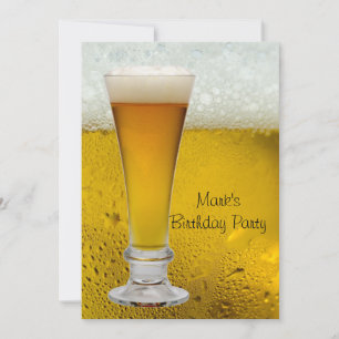 Geburtstagsfeier Männer Männer Bier Bier Bier Einladung