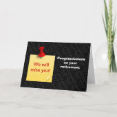 Geburtstagsfeier mit Retrobrille Karte (Vorderseite)