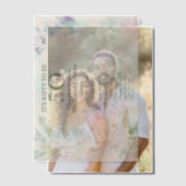 Geburtstagsfeier Pergament Einladungen (Versatz (Ehepaar))