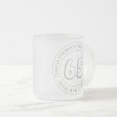 Geburtstagsfeier Personalisiert für Mattglastasse (VorderseiteRechts)