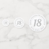 Geburtstagsfeier Personalisiert Konfetti (Vorderseiten)