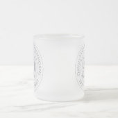 Geburtstagsfeier Personalisiert Mattglastasse (Mittel)