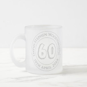 Geburtstagsfeier Personalisiert Mattglastasse