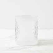 Geburtstagsfeier Personalisiert Mattglastasse (Mittel)