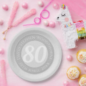 Geburtstagsfeier Personalisiert Pappteller (Party)