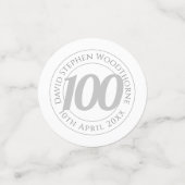 Geburtstagsfeier Personalisierte Co Konfetti (Klein Vorderseite)